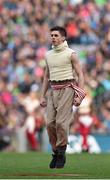 24 April 2016; A view of the Laochra entertainment performance after the Allianz Football League Final. Allianz Football League Finals, Croke Park, Dublin.  Picture credit: Ramsey Cardy / SPORTSFILE