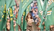 24 April 2016; A view of the Laochra entertainment performance after the Allianz Football League Final. Allianz Football League Finals, Croke Park, Dublin.  Picture credit: Ramsey Cardy / SPORTSFILE