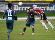 29 April 2016; Patrick McClean, Derry City, in action against Raffaele Cretaro, Sligo Rovers. SSE Airtricity League Premier Division, Derry City v Sligo Rovers. Brandywell Stadium, Derry.  Picture credit: Oliver McVeigh / SPORTSFILE