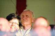 21 May 2010; Republic of Ireland manager Giovanni Trapattoni watches on from the stand during the game between St Patrick's Athletic and Bohemians. Airtricity League Premier Division, St Patrick's Athletic v Bohemians, Richmond Park, Inchicore, Dublin. Picture credit: David Maher / SPORTSFILE