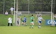 6 June 2010; Limerick's Ger Collins celebrates after scoring his side's first goal. Munster GAA Football Senior Championship Semi-Final, Waterford v Limerick, Fraher Field, Dungarvan, Co. Waterford. Picture credit: Brian Lawless / SPORTSFILE