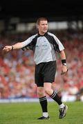 6 June 2010; Referee Padraig Hughes. Munster GAA Football Senior Championship Semi-Final, Kerry v Cork, Fitzgerald Stadium, Killarney, Co. Kerry. Picture credit: Diarmuid Greene / SPORTSFILE