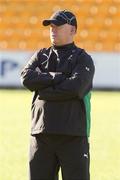 8 June 2010; Ireland head coach Declan Kidney in action during squad training ahead of their match against New Zealand on Saturday 12th June. Ireland Rugby Squad Training, Mt. Smart, Auckland, New Zealand. Picture credit: David Rowland / SPORTSFILE