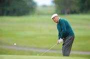 11 June 2010; Christy O'Connor Jnr pitches onto the 16th green. The Handa Irish Seniors Open Golf Championship, Carton House, Maynooth, Co. Kildare. Picture credit: Matt Browne / SPORTSFILE