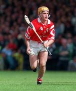 31 May 1998; Joe Deane of Cork during the Munster Senior Hurling Championship Quarter-Final match between Limerick and Cork at the Gaelic Grounds in Limerick. Photo by Ray McManus/Sportsfile