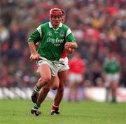 31 May 1998; TJ Ryan of Limerick during the Munster Senior Hurling Championship Quarter-Final match between Limerick and Cork at the Gaelic Grounds in Limerick. Photo by Ray McManus/Sportsfile