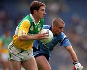 17 June 2001; Colm Quinn of Offaly during the Bank of Ireland Leinster Senior Football Championship Semi-Final match between Dublin and Offaly at Croke Park in Dublin. Photo by Ray McManus/Sportsfile