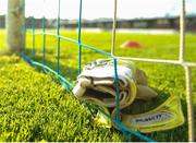 13 May 2016; A detailed view of Cork City goalkeeper Mark McNulty's gloves before the SSE Airtricity League Premier Division, Cork City v Derry City in Turners Cross, Cork. Photo by Eóin Noonan/Sportsfile