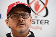 17 May 2016; Ulster Director of Rugby Les Kiss during a press conference in Kingspan Stadium, Ravenhill Park, Belfast. Photo by Oliver McVeigh/Sportsfile