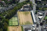 14 May 2010; An aerial view of Donnybrook Stadium. Dublin. Picture credit; Brendan Moran / SPORTSFILE