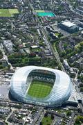 14 May 2010; An aerial view of the Aviva Stadium. Dublin. Picture credit; Brendan Moran / SPORTSFILE