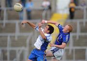 26 June 2010; Cian Mackey, Cavan, in action against Alan Byrne, Wicklow. GAA Football All-Ireland Senior Championship Qualifier Round 1, Cavan v Wicklow, Kingspan Breffni Park, Cavan. Picture credit: Oliver McVeigh / SPORTSFILE