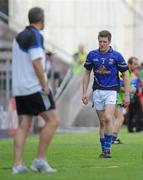 26 June 2010; Thomas Corr, Cavan, leaves the pitch after receiving a first half red card. GAA Football All-Ireland Senior Championship Qualifier Round 1, Cavan v Wicklow, Kingspan Breffni Park, Cavan. Picture credit: Oliver McVeigh / SPORTSFILE