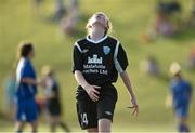 3 June 2016; Orla Prendergast of Metropolitan Girls League reacts after missing a goal-scoring opportunity during their Gaynor Cup Group C match against Waterford at the University of Limerick, Limerick. Photo by Diarmuid Greene/Sportsfile