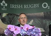 2 July 2010; New President of the IRFU Caleb Powell during the Irish Rugby Football Union Annual Council Meeting. Aviva Stadium, Lansdowne Road, Dublin. Picture credit: Matt Browne / SPORTSFILE