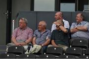 4 June 2016; Former Kilkenny All-Ireland winners, left to right, Nickey Brennan, Fan Larkin, and Pat Henderson, back row, DJ Carey, and Kilkenny county board Chairman Ned Quinn at the British Junior Football Championship between Kilkenny and London in Nowlan Park, Kilkenny. Photo by Ray McManus/Sportsfile