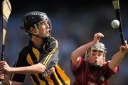 4 July 2010; Diarmuid O'Dwyer, Kilkenny, in action against Alan Somers, Galway, during the Half-time Go Games at the Leinster GAA Hurling Senior Championship Final. Croke Park, Dublin. Picture credit: David Maher / SPORTSFILE