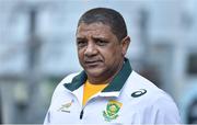 7 June 2016; South Africa head coach Allister Coetzee during squad training in Cape Town Stadium, Cape Town, South Africa. Photo by Brendan Moran/Sportsfile