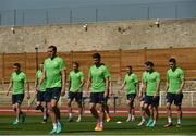 9 June 2016; Republic of Ireland players during squad training at UEFA EURO2016 in Versailles, Paris, France. Photo by David Maher/Sportsfile