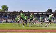9 June 2016; Players from left, David Meyler, Stephen Quinn and Robbie Brady of Republic of Ireland during squad training at UEFA EURO2016 in Versailles, Paris, France. Photo by David Maher/Sportsfile