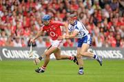 11 July 2010; Tom Kenny, Cork, in action against Shane O'Sullivan, Waterford. Munster GAA Hurling Senior Championship Final, Cork v Waterford, Semple Stadium, Thurles, Co. Tipperary. Picture credit: Stephen McCarthy / SPORTSFILE