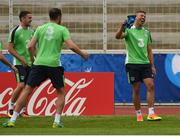 11 June 2016; Jonathan Walters and Robbie Brady of Republic of Ireland in action during squad training in Versailles, Paris, France. Photo by David Maher/Sportsfile