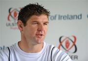 15 July 2010; Ulster's new signing Johann Muller during a press conference, Ravenhill Park, Belfast, Co. Antrim. Picture credit: Oliver McVeigh / SPORTSFILE