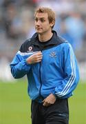 10 July 2010; Paul Griffin, Dublin, makes his way to the stand ahead of the game. GAA Football All-Ireland Senior Championship Qualifier, Round 2, Dublin v Tipperary, Croke Park, Dublin. Picture credit: Stephen McCarthy / SPORTSFILE