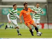 15 July 2010; Linic Sinisa Hrvatsko, Bnei Yehuda Tel-Aviv FC, in action against Gary Twigg, Shamrock Rovers. UEFA Europa League Second Qualifying Round - 1st Leg, Shamrock Rovers v Bnei Yehuda Tel-Aviv FC, Tallaght Stadium, Tallaght, Dublin. Picture credit: Stephen McCarthy / SPORTSFILE