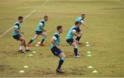 14 June 2016; Craig Gilroy of Ireland, centre, during squad training at St David Marist School in Sandton, Johannesburg, South Africa. Photo by Brendan Moran/Sportsfile