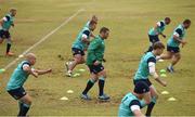 14 June 2016; Mike Ross of Ireland, centre, during squad training at St David Marist School in Sandton, Johannesburg, South Africa. Photo by Brendan Moran/Sportsfile