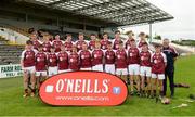 18 June 2016; The Westmeath squad prior to the Corn Michael Feery, Division 5, Celtic Challenge Final 2016 match between Westmeath and Wicklow at Nowlan Park in Kilkenny. Photo by Piaras Ó Mídheach/Sportsfile