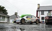 19 June 2016; Manus Kelly and Donall Barrett in action on SS12 in a Subaru Impreza WRC S12B on their way to winning the 2016 Joule Donegal International Rally, Glen Co.Donegal. Photo by Philip Fitzpatrick/Sportsfile