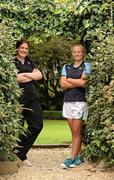 29 July 2010; Ireland captain Fiona Coghlan and Claire Molloy during a media day event. Ireland Women’s Pre-Rugby World Cup Media Day, Portmarnock Hotel and Golf Links, Portmarnock, Dublin. Picture credit: Barry Cregg / SPORTSFILE