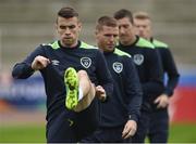 21 June 2016; Seamus Coleman of Republic of Ireland during squad training at Versailles in Paris, France. Photo by David Maher/Sportsfile