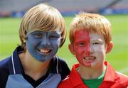 5 August 2010; Attending the announcement of the 2010 Support Your County Ball in aid of Temple Street Children's Hospital, sponsored by InjuriesBoard.ie are Ross Gorman, left, age 11, from Blanchardstown, Dublin, and Jack Higgins, age 7, from Castlemartyr, Co. Cork. The Ball will take place on Friday 17th September in Croke Park and all proceeds will go towards the purchase of an Anaesthetic Machine for the hospital. Croke Park, Dublin. Picture credit: Brendan Moran / SPORTSFILE