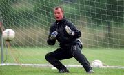 10 July 2001; Goalkeeper Wayne Russell during Bohemians squad traning at the ALSAA Sportsgrounds in Dublin. Photo by David Maher/Sportsfile