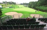 4 July 2001; A general view of the 17th green during the Pro Am ahead of the Smurfit European Open Golf Championship at the K Club in Straffan, Kildare. Photo by Brendan Moran/Sportsfile