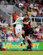 8 August 2010; Gary Twigg, Shamrock Rovers, in action against Ken Oman, Bohemians. Airtricity League Premier Division, Shamrock Rovers v Bohemians, Tallaght Stadium, Tallaght, Dublin. Photo by Sportsfile