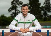 27 June 2016; Ireland's Thomas Barr in attendance at the announcement of the 2016 European Track & Field Championships Team at Morton Stadium in Santry, Co Dublin. Photo by Sam Barnes/Sportsfile