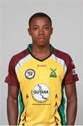 27 June 2016; Orlando Peters, Guyana Amazon Warriors. Guyana Amazon Warriors squad portraits, St. Kitts Marriott Resort, Frigate Bay Road, Frigate Bay, St. Kitts & Nevis. Photo by Ashley Allen/Sportsfile