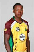 27 June 2016; Orlando Peters, Guyana Amazon Warriors. Guyana Amazon Warriors squad portraits, St. Kitts Marriott Resort, Frigate Bay Road, Frigate Bay, St. Kitts & Nevis. Photo by Ashley Allen/Sportsfile