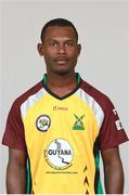 27 June 2016; Jason Mohammed, Guyana Amazon Warriors. Guyana Amazon Warriors squad portraits, St. Kitts Marriott Resort, Frigate Bay Road, Frigate Bay, St. Kitts & Nevis. Photo by Ashley Allen/Sportsfile