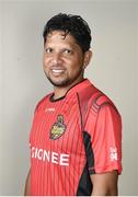 28 June 2016; Ramnaresh Sarwan, Trinbago Knight Riders. Trinbago Knight Riders squad portraits, Hilton Trinidad & Conference Centre, Port of Spain, Trinidad. Photo by Randy Brooks/Sportsfile