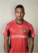 28 June 2016; William Perkins, Trinbago Knight Riders. Trinbago Knight Riders squad portraits, Hilton Trinidad & Conference Centre, Port of Spain, Trinidad. Photo by Randy Brooks/Sportsfile