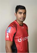 28 June 2016; Umar Akmal, Trinbago Knight Riders. Trinbago Knight Riders squad portraits, Hilton Trinidad & Conference Centre, Port of Spain, Trinidad. Photo by Randy Brooks/Sportsfile