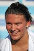 12 August 2010; Ireland's Grainne Murphy, from New Ross, Co. Wexford, after the Final of the Women's 800m Freestyle. Murphy finished in 4th place with a time of 8:25.04 narrowly missing out on a bronze medal by only 500ths of a second, this time also sees her breaking her own Irish record, by almost four seconds, which she set in yesterdays heats. 2010 LEN European Long Course Swimming Championships, Alfred Hajos Swimming Complex, Budapest, Hungary. Picture credit: Brian Lawless / SPORTSFILE