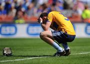 15 August 2010; A dejected John Hetherton, Dublin, after the game. ESB GAA Hurling All-Ireland Minor Championship Semi-Final, Clare v Dublin, Croke Park, Dublin. Picture credit: Oliver McVeigh / SPORTSFILE