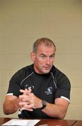 16 August 2010; Connacht head coach Eric Elwood during a press conference ahead of their pre-season friendly game against Saracens on Saturday. Connacht Rugby Press Conference, Sportsground, Galway. Picture credit: Diarmuid Greene / SPORTSFILE