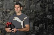 18 August 2010; Dublin Senior footballer and Puma Ambassador, David Henry ahead of this weekend's GAA Football All Ireland Senior Championship Semi-Final versus Cork. David will use Puma's Powercat football boot this weekend and is pictured wearing a selection of Puma's Fundamentals apparel range. Leeson Lane, Dublin. Picture credit: Brendan Moran / SPORTSFILE